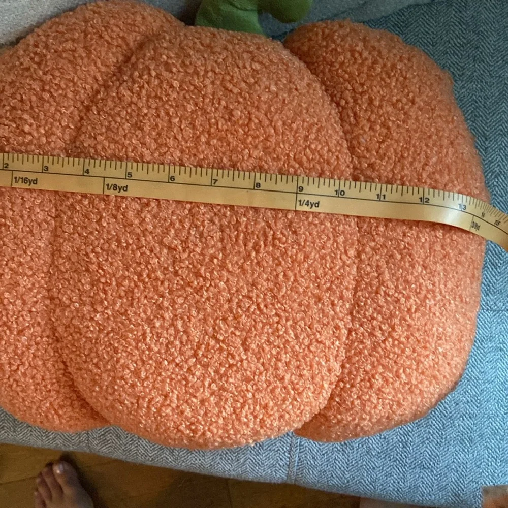 NWT Target Bullseye Pumpkin Pillow